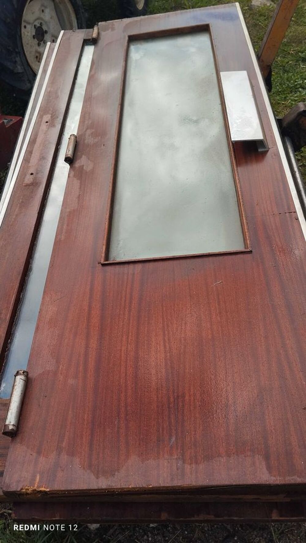 Portes battantes vitres anti choc Bricolage