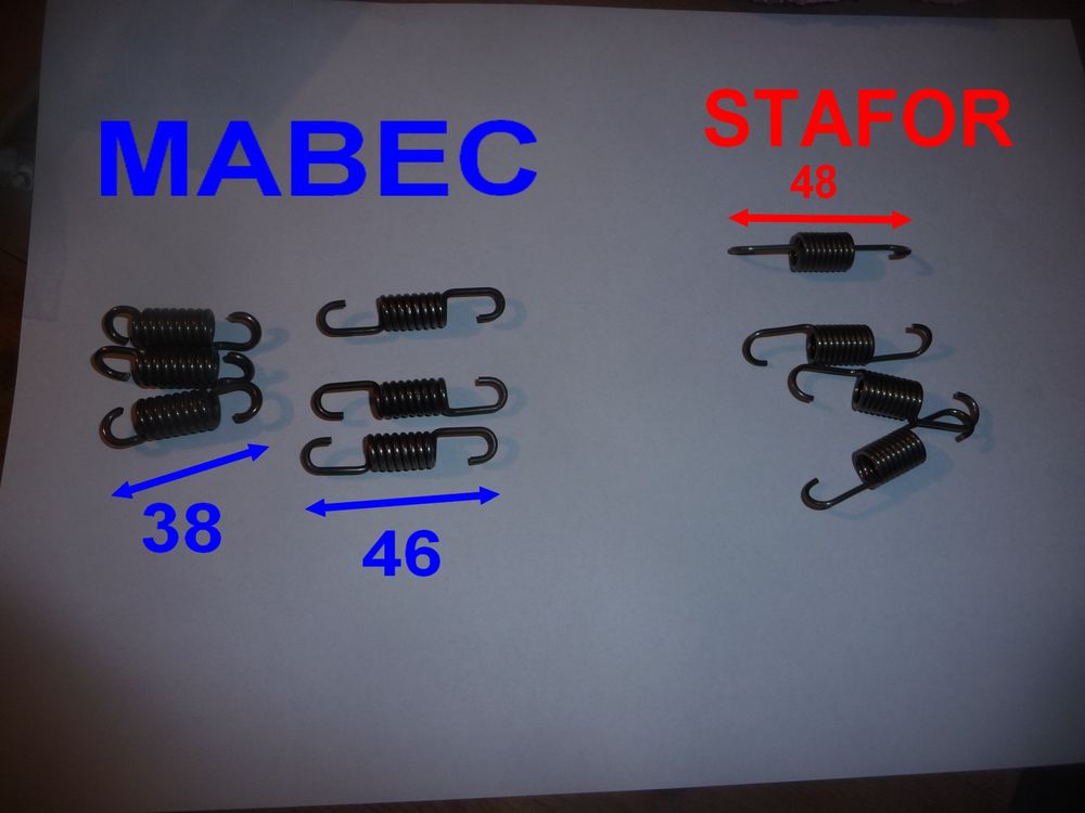 Ressorts embrayage motoculteur STAUB, Stafor, Mabec, Briban Jardin