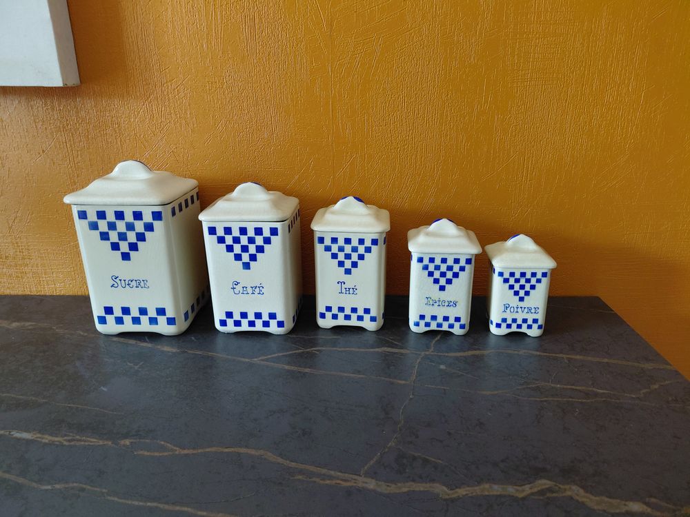Lot de pots ancien Cuisine