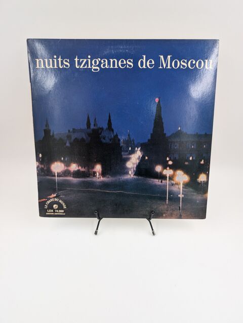 Vinyle 33 tours Nuits Tziganes de Moscou en fourreau  5 Vulbens (74)