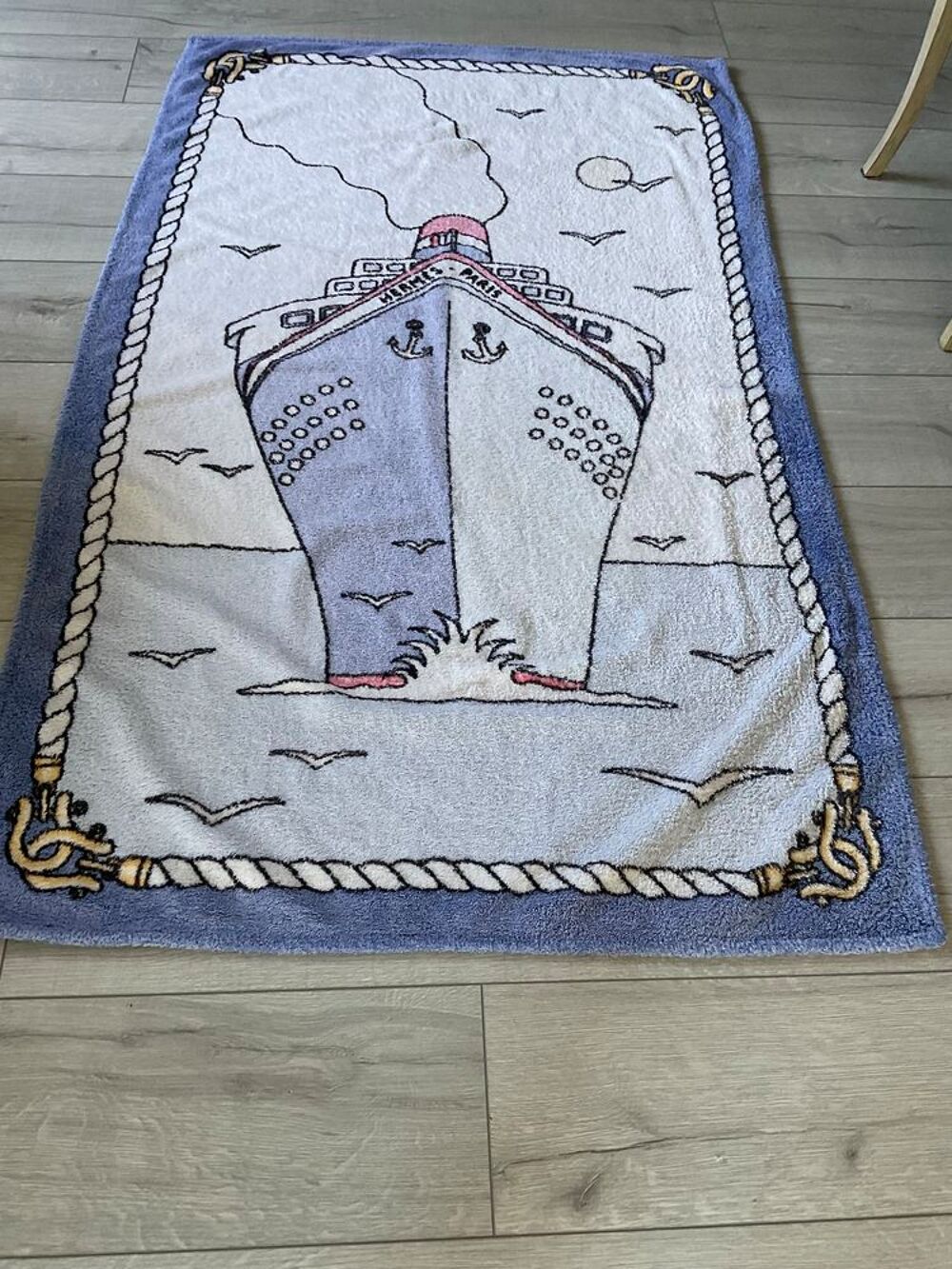 Serviette de plage marque Hermes 