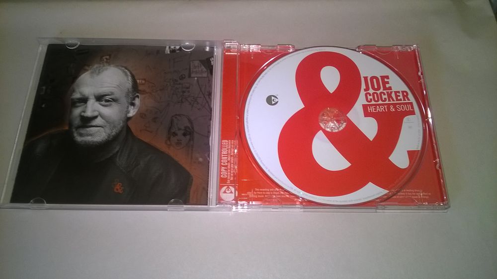 CD Joe Cocker
Heart &amp; Soul
2004
Excellent etat
What's Go CD et vinyles