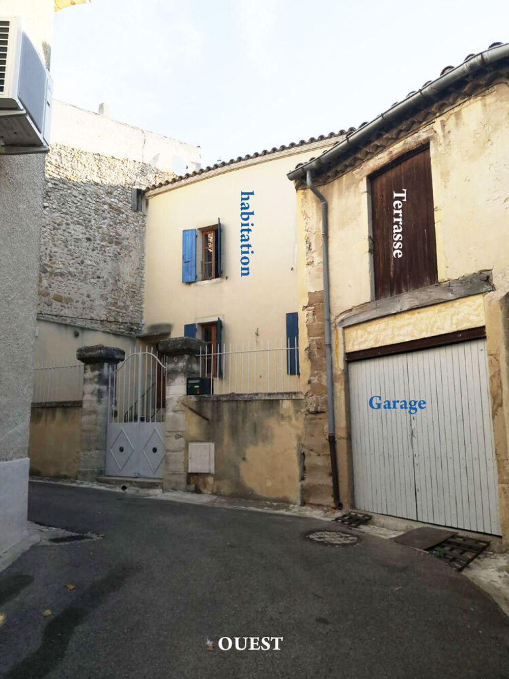 Vente Maison Maison  restaurée vers Grignan Nyons /grand Garage&Terrasse Fontaine