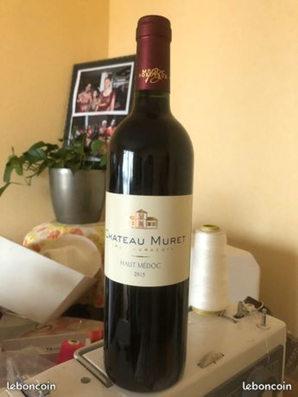 4 bouteilles du vin ch&acirc;teau muret 2015 Cuisine
