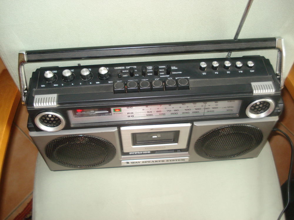 Radio cassette portable PRESTIGE BOX 2 x 2W Audio et hifi