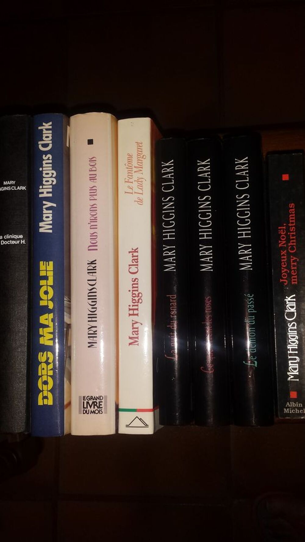 Mary Higgins Clark : lot de 9 romans. Livres et BD