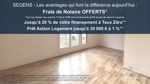   Appartement 3/4 pi�ces dans une r�sidence s�curis�e et verdoyante de votre annonce Appartement - 3/4 pi�ce(s) - 66 m�