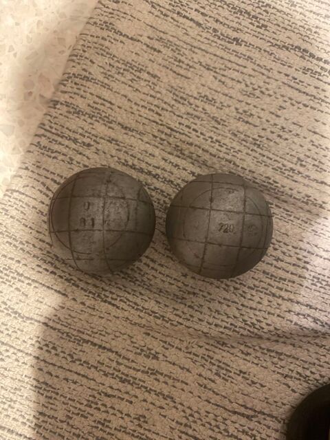 Boules de pétanque anciennes La Boule Intégrale 720g D81 Aix-en-Provence (13)