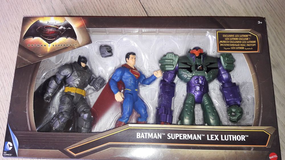 Figurines : Batman, Superman, Lex Luthor (NEUF) Jeux / jouets
