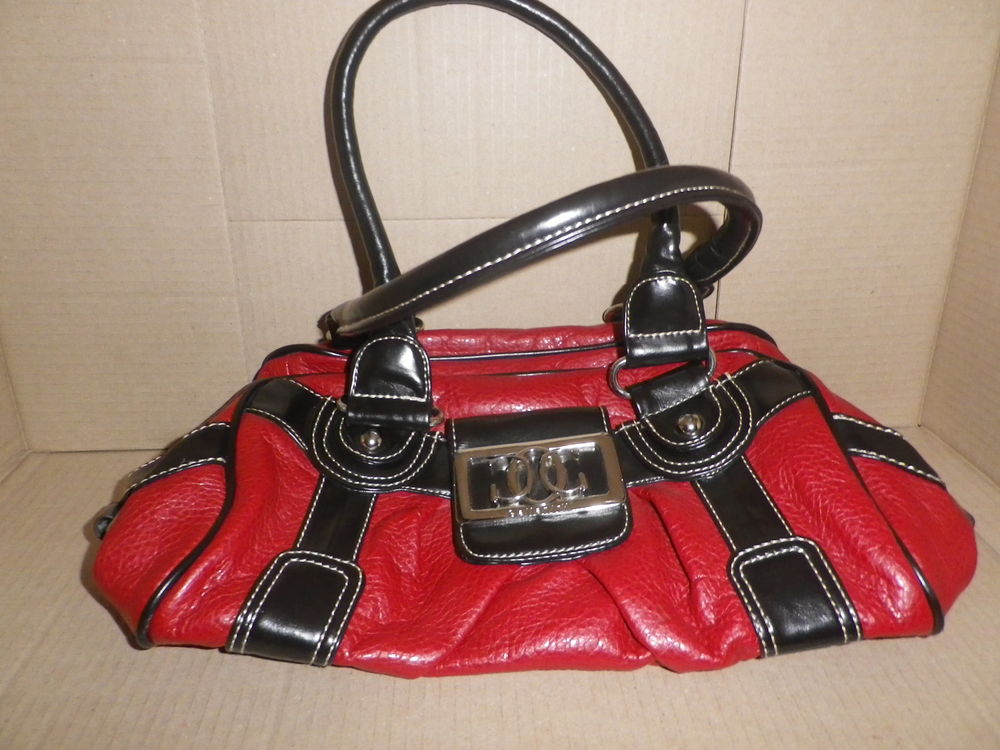 SAC ROUGE ET NOIR DE MARQUE GALLANTRY ***NEUF*** Maroquinerie