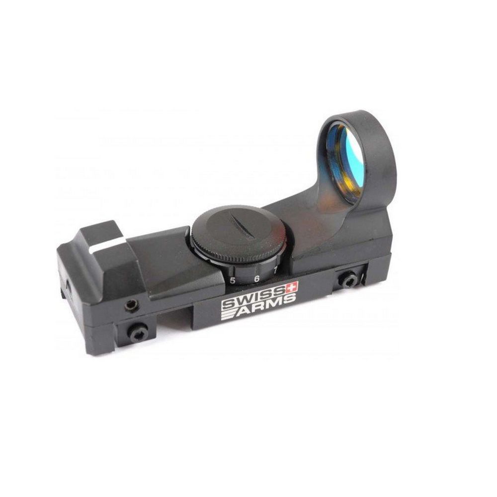 RED DOT SIGHT VISEE POINT ROUGE SWISS ARMS 11 NIVEAUX DE LUM Sports