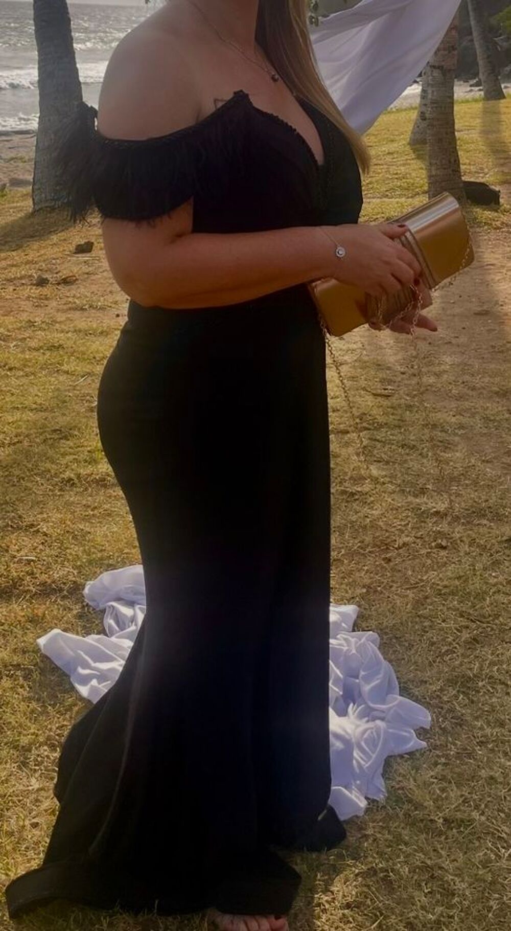 Tr&egrave;s belle robe de soir&eacute;e, taille M Vêtements