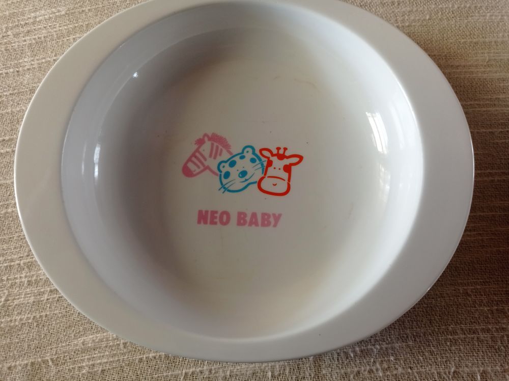 B&eacute;b&eacute; assiettes lot NEO BABY X 2 Pu�riculture