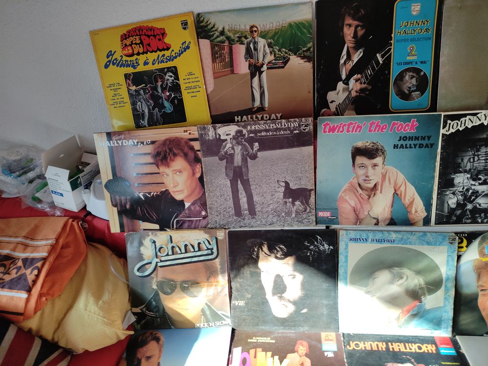 Vinyles 33t Johnny hallyday CD et vinyles