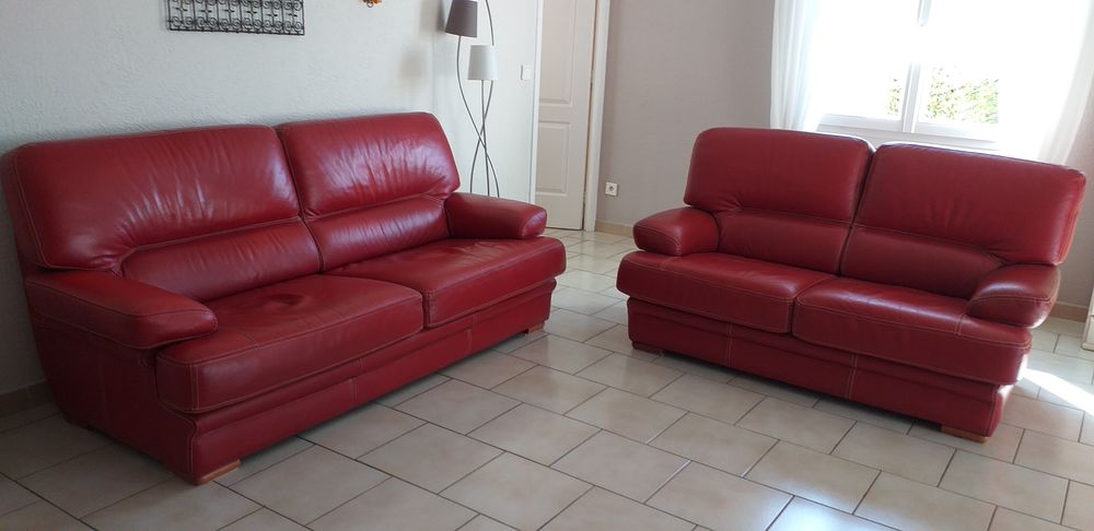 salon cuir Meubles