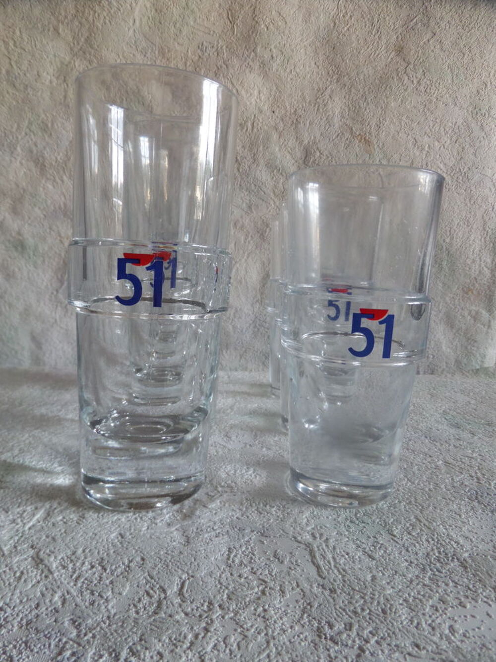 verres PASTIS 51 differents 