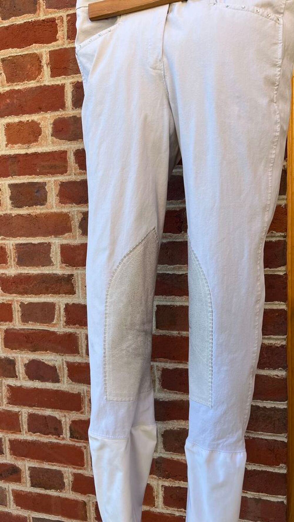 Pantalon d'&eacute;quitation blanc Tattini Sports