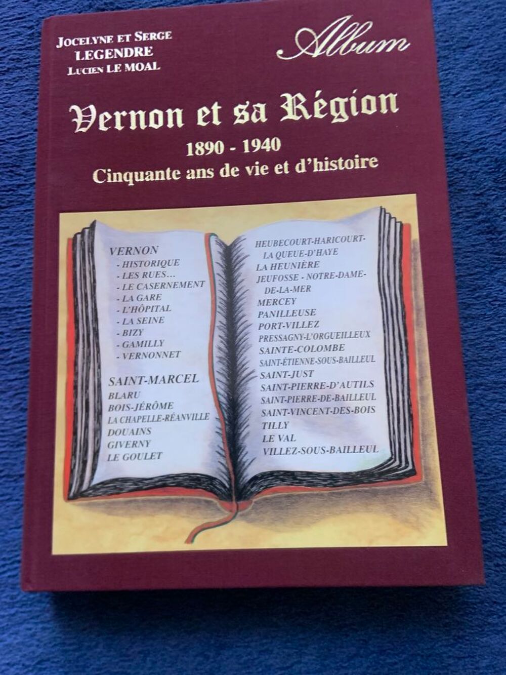 Album "Vernon et sa R&eacute;gion" 1890-1940? 