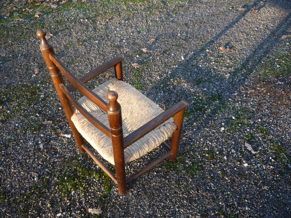 Fauteuil enfant rustique (G) Mobilier enfants