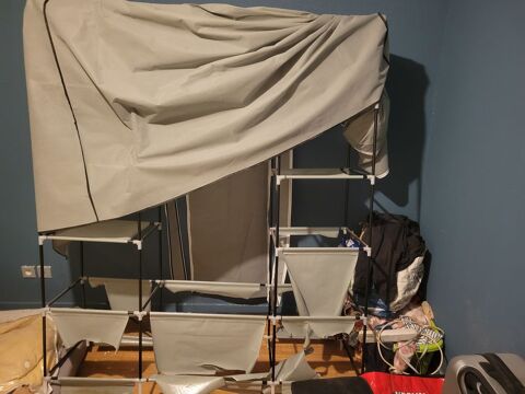 Rangement en tige aoccasion longueur 145cm h171cm et largeur 8 Montb�liard (25)