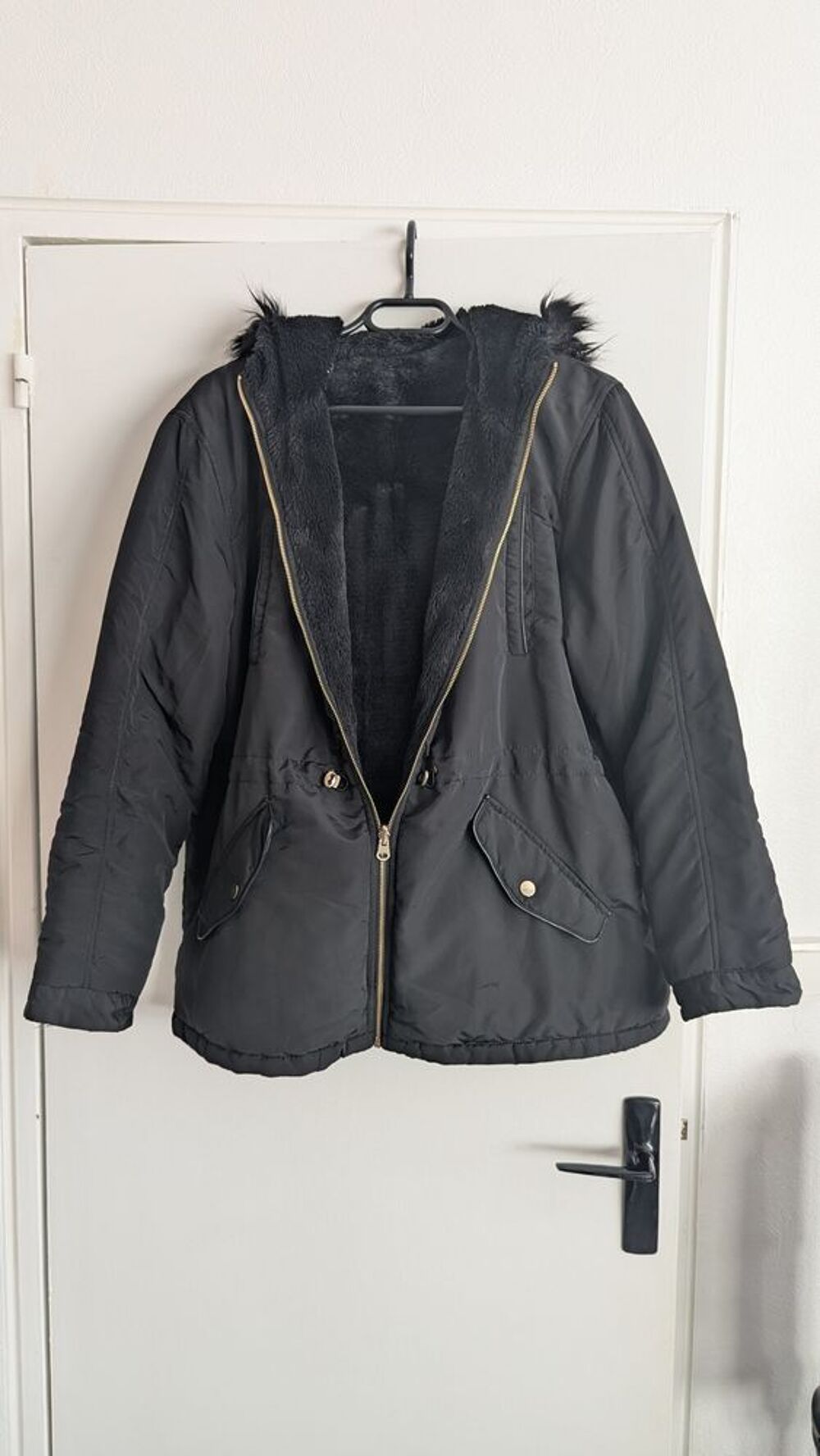 Blouson femme noir Vêtements