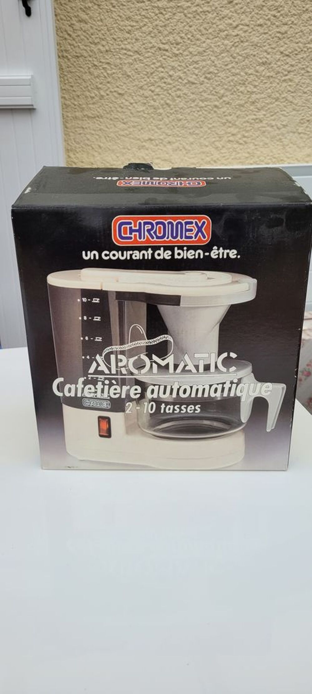 CAFETIERE CHROMEX 2/10 TASSES
Electroménager