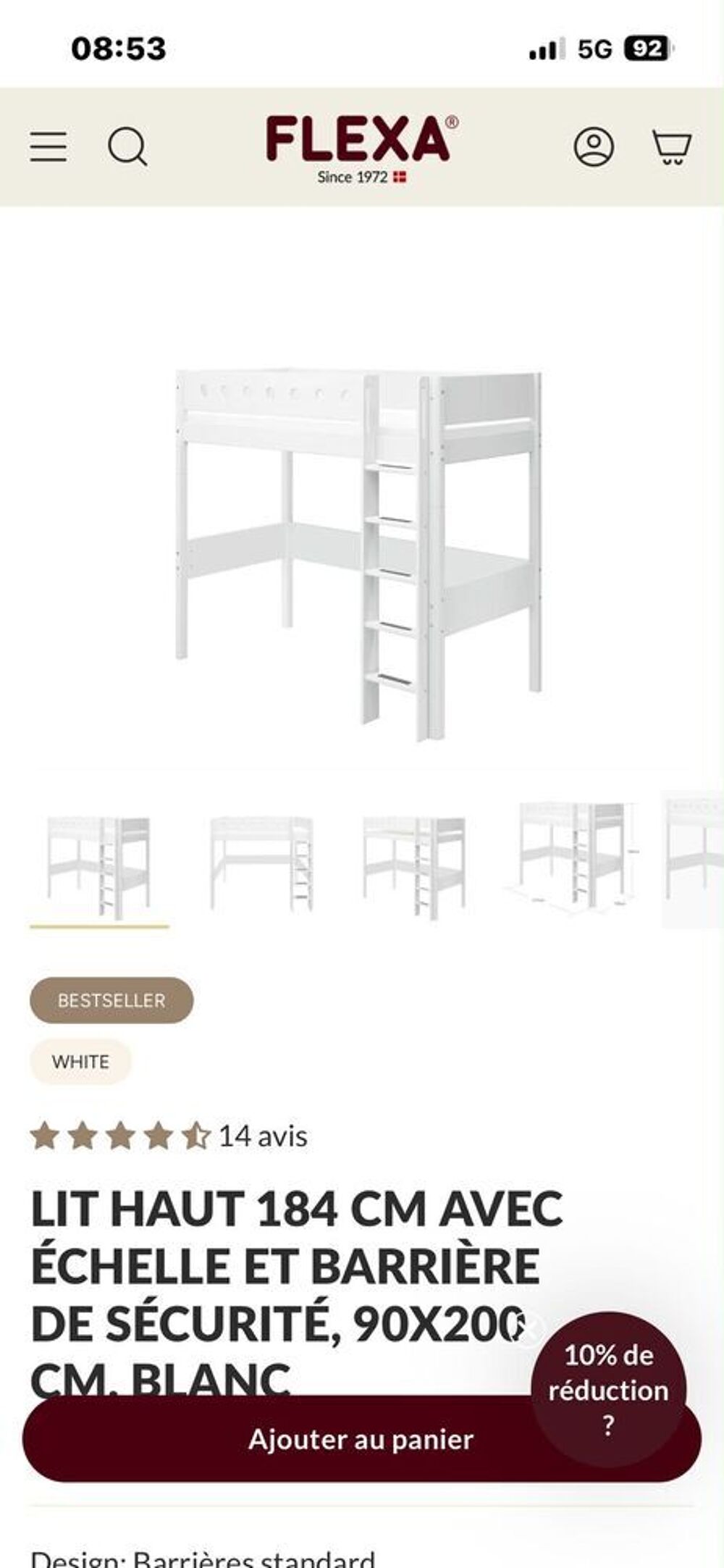 lit superpos&eacute; flexa Meubles