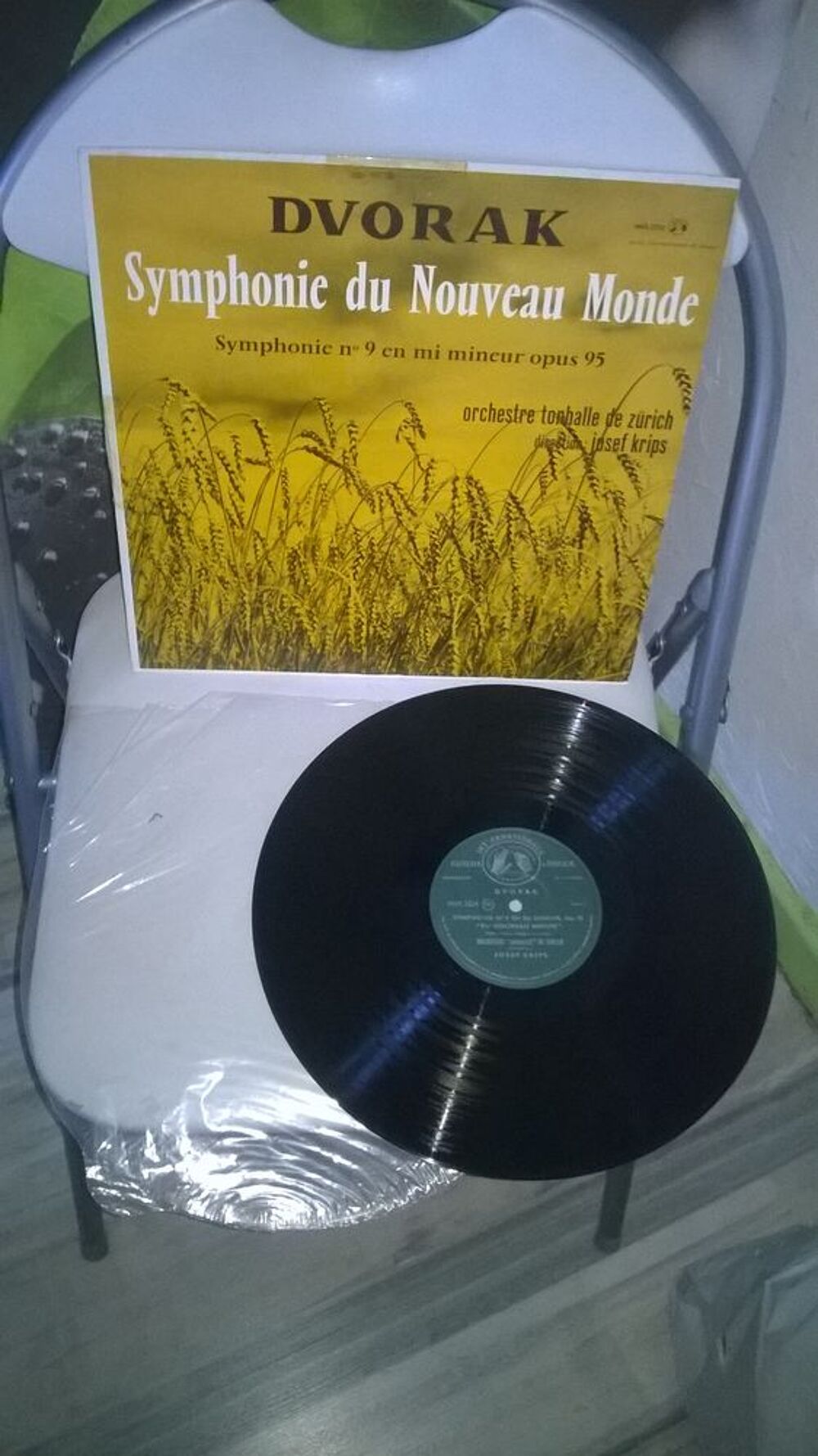 Vinyle DVORAK
SYMPHONIE DU NOUVEAU MONDE
CD et vinyles