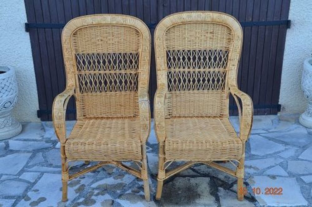 Fauteuils en osier Meubles
