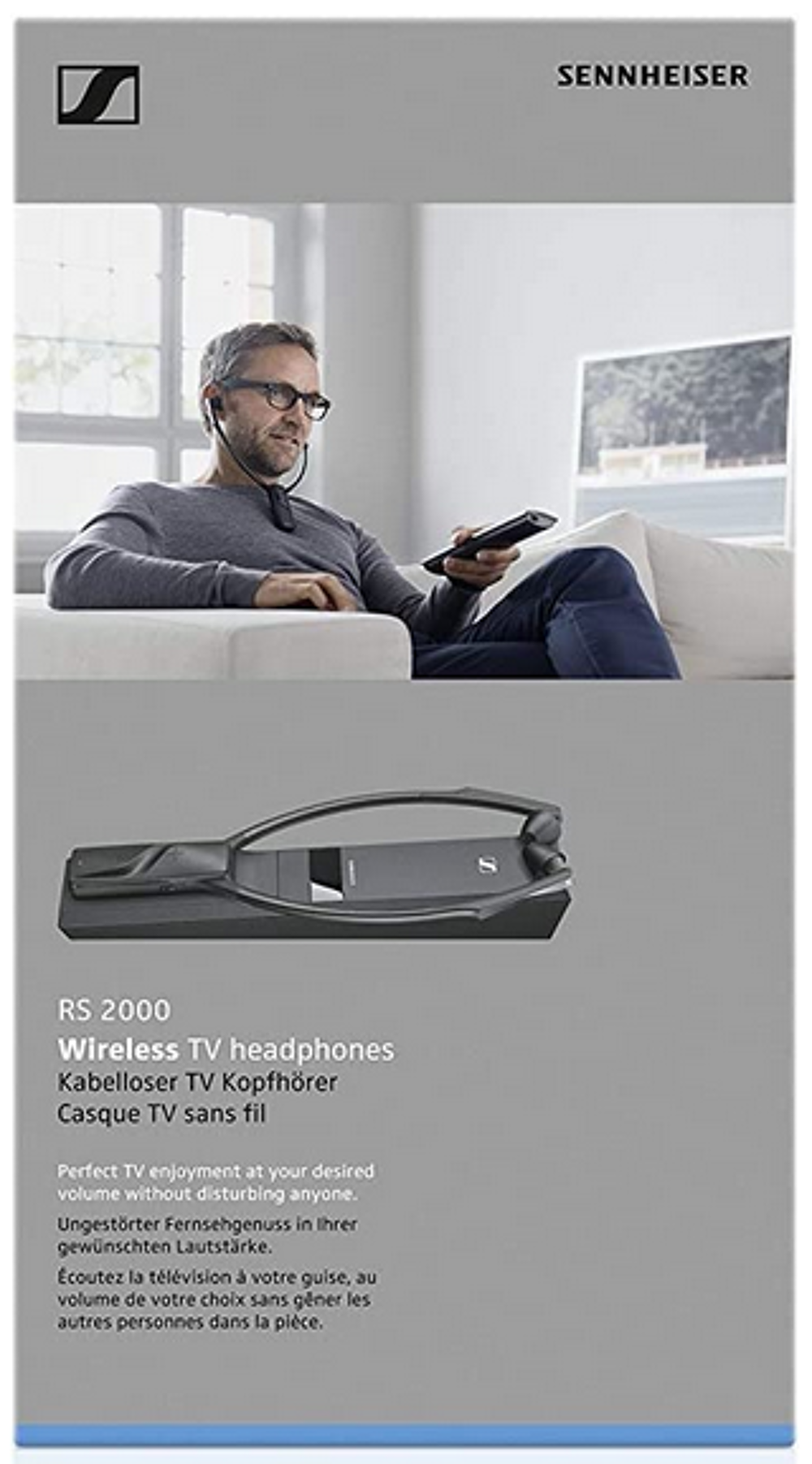 CASQUE TV sans fil - RS 2000 wireless tv headphones - Audio et hifi