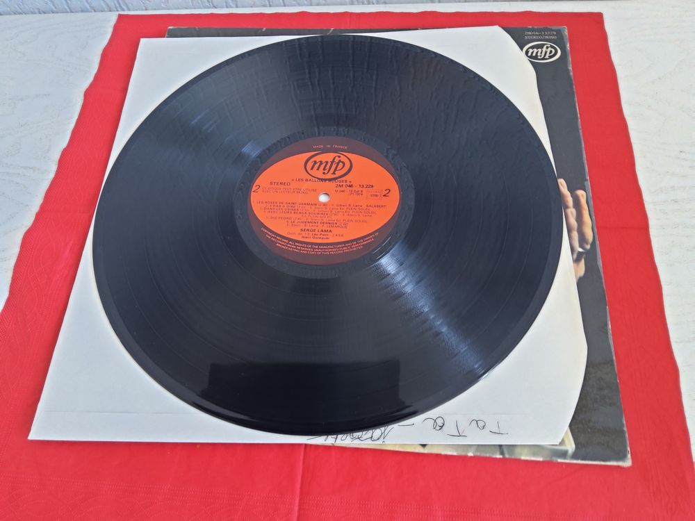 33 TOURS Serge LAMA CD et vinyles
