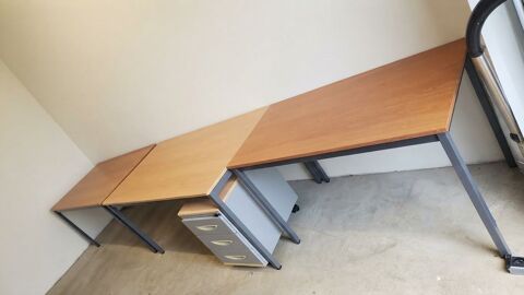 Lot 3 Plateaux bureau + Caisson Tiroir 50 Saint-Étienne-du-Rouvray (76)