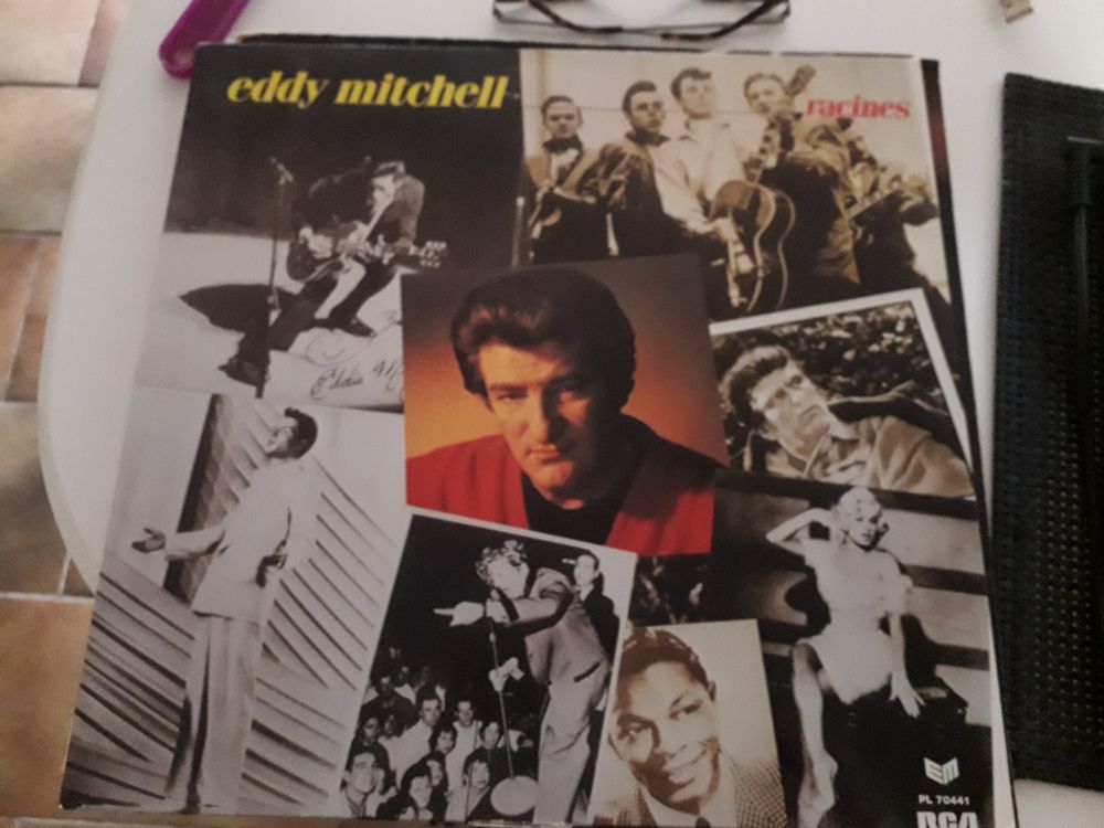 33 tours vinyle Eddy Mitchell &quot;Racines&quot; CD et vinyles