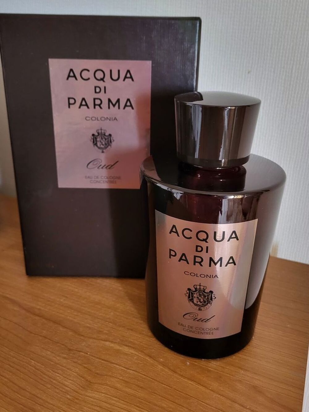 Superbe flacon VIDE dans coffret AQUA DI PARMA TBE 