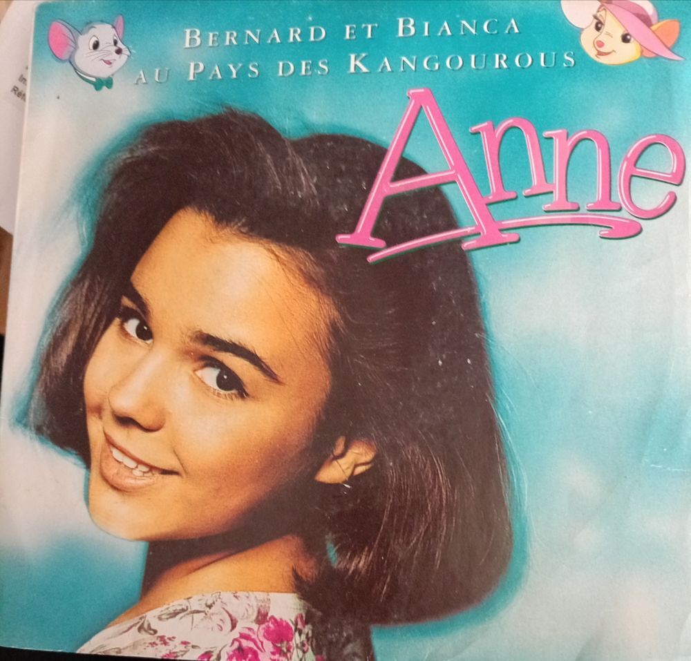 ANNE / 4X DISQUES VYNIL 45 TOURS CD et vinyles