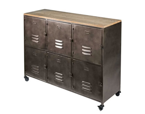 Commode industrielle  six tiroirs sur roulettes 180 Perpignan (66)