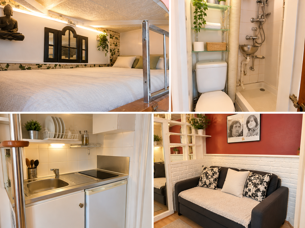 Vente Appartement studette meublée avec mezzanine - Levallois Perret Levallois-perret