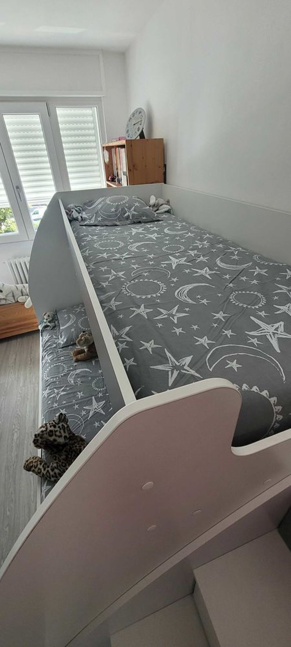 chambre enfant lit superposer avec escalier Mobilier enfants