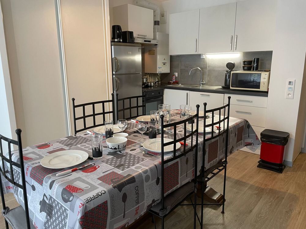 Location Appartement Apt T3, 2 chambres (5 couchages), proche tram, avec parking Angers