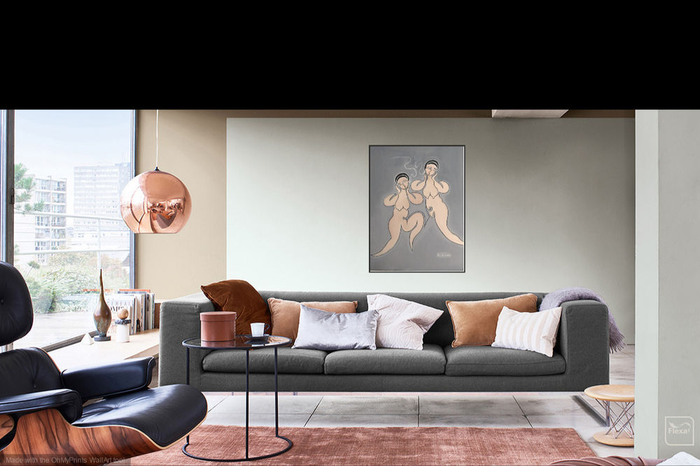 A SCHELDER "les soeurs berenice " Décoration