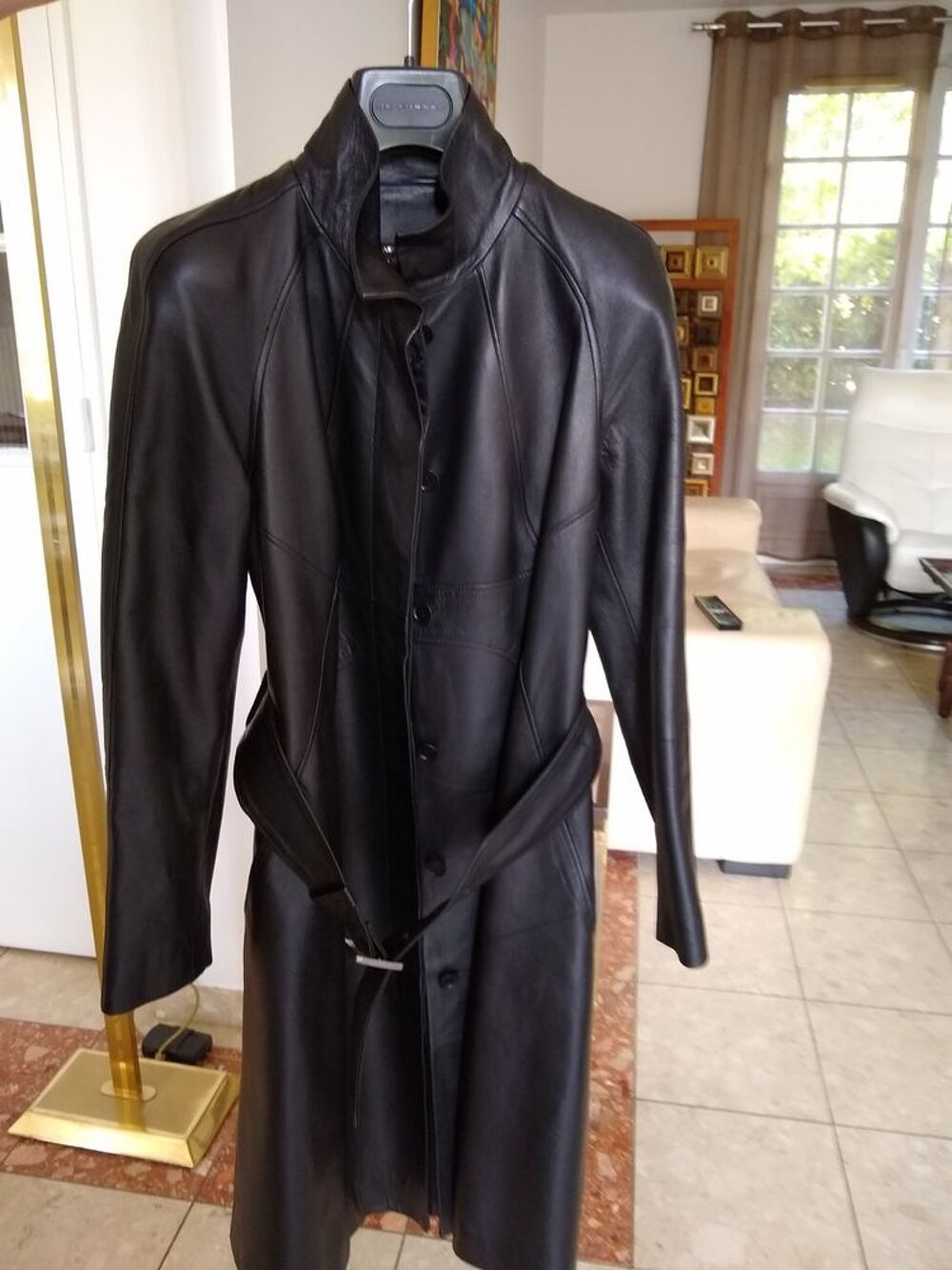 Trench en cuir d'AMAYA ARZUAGA Vêtements