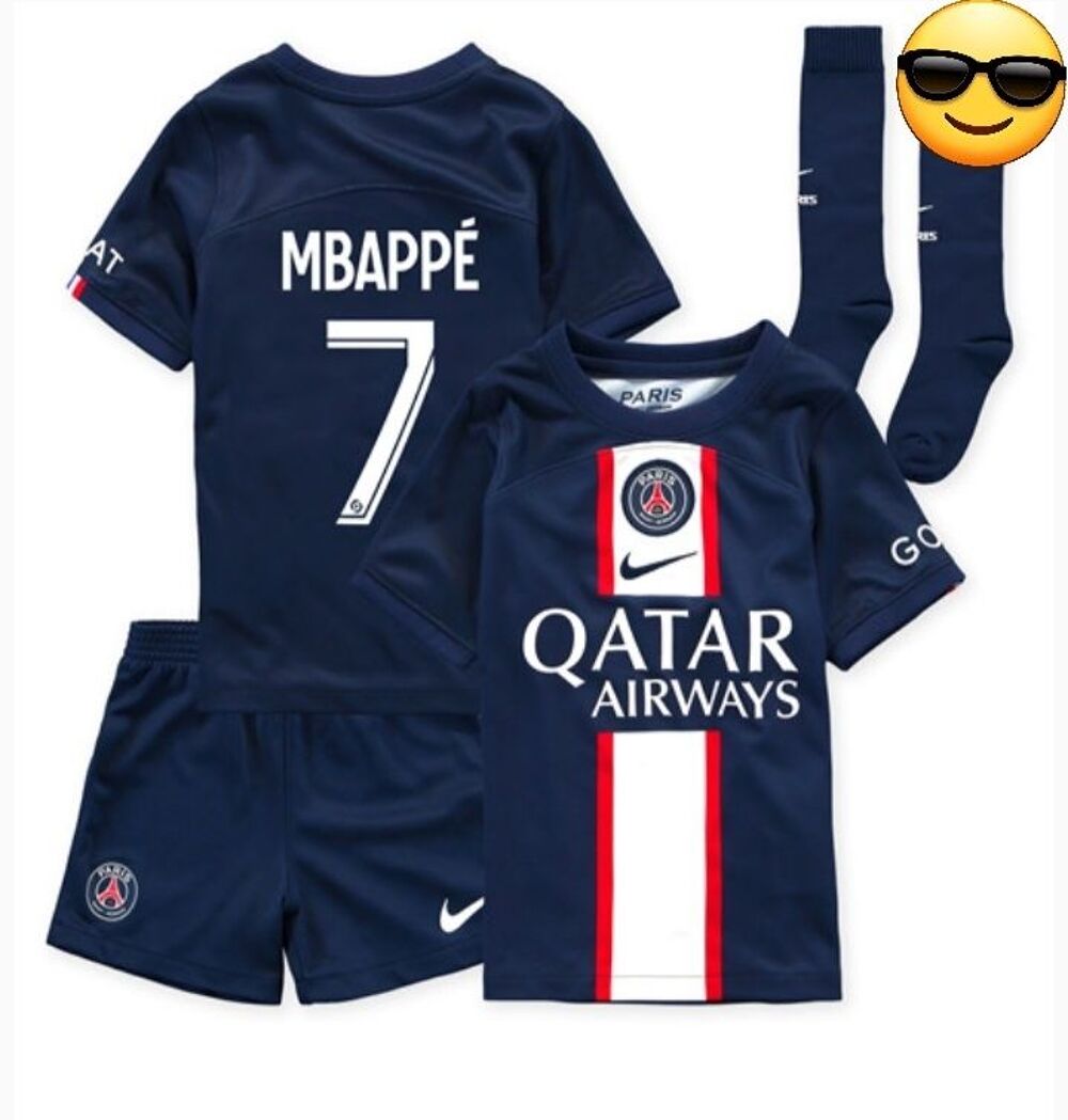 maillot Paris Saint-Germain enfant Mbappe Vêtements
