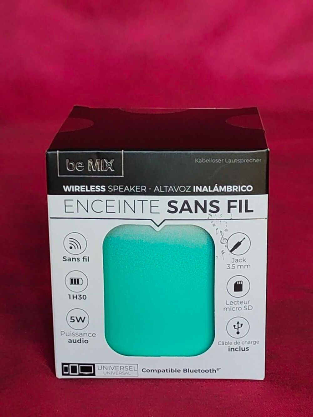 Enceinte be mix sans fil neuve Audio et hifi