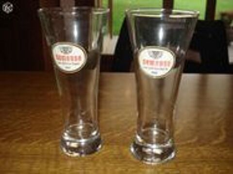 2 verres � bi�re - la semeuse - pour collectionneur ou autre 1 M�rignies (59)