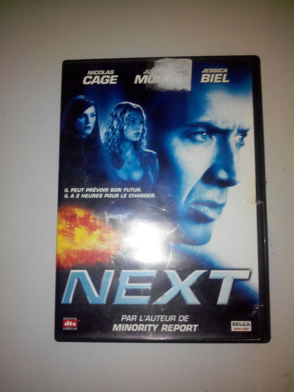 DVD Next
Nicolas Cage
Excellent etat
2007
DVD Zone 2
DVD et blu-ray