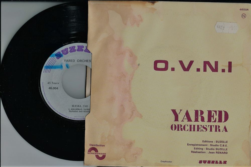 Vinyle 45 T , Yared Orchestra 1970 CD et vinyles