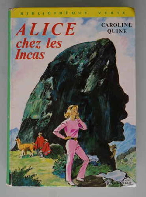 bibliotheque verte - alice chez les incas - 1973 0 Fougres (35)