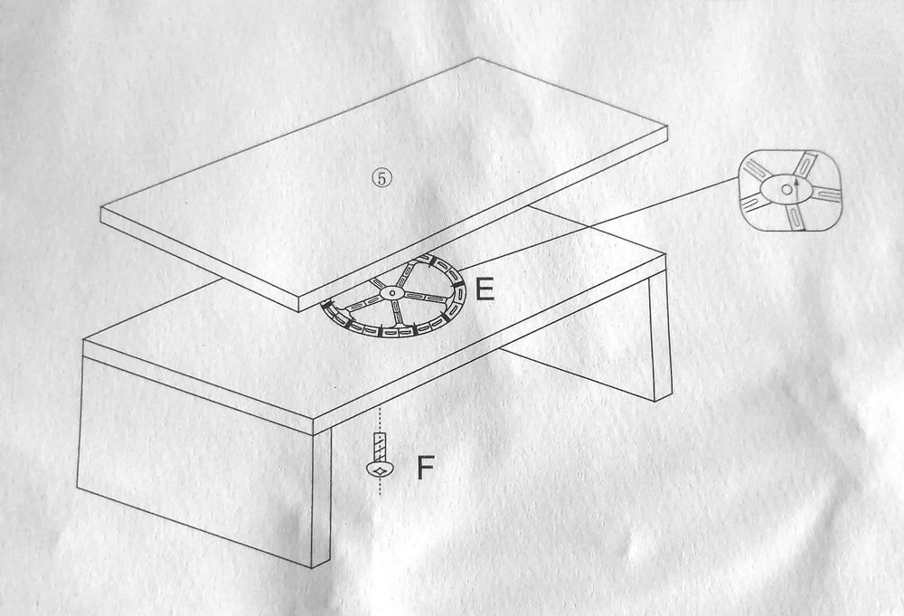 Meuble bas pivotant NEUF pour t&eacute;l&eacute;vision ou ordinateur Meubles