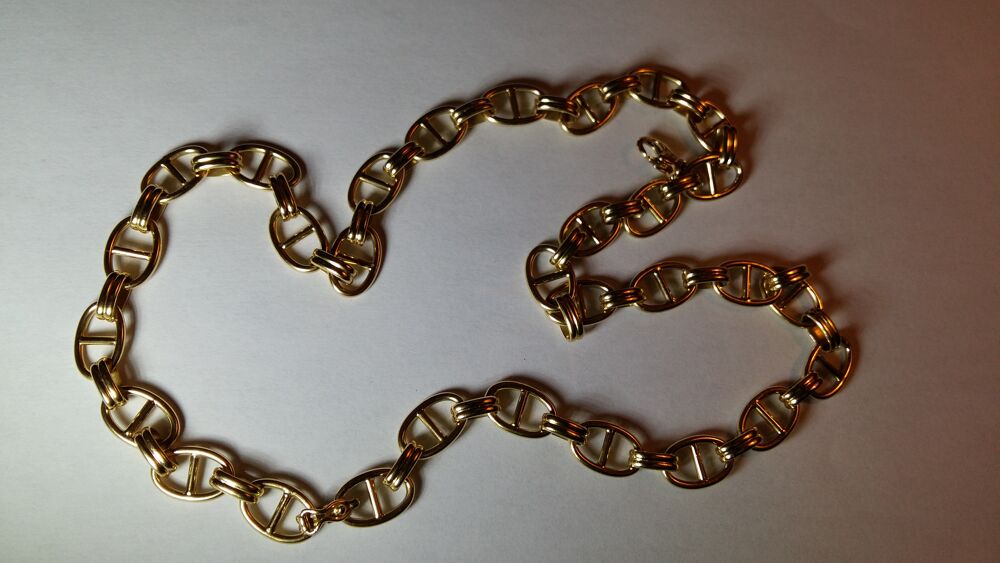 Chaine Maillon Marine OR 18 carats 83 g Bijoux et montres