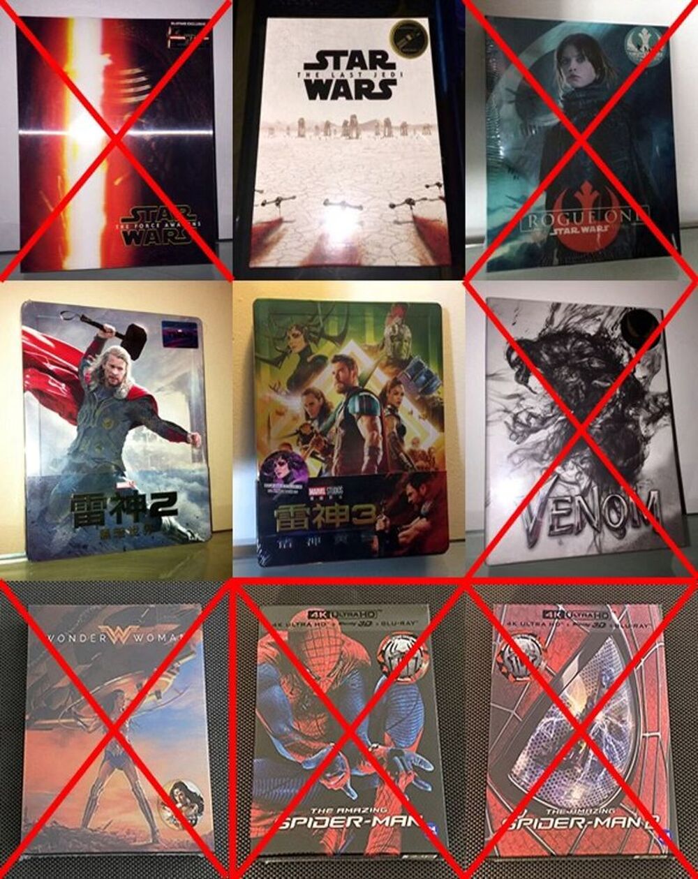 Blu Ray Steelbook de Chine et KR - mrtsteph DVD et blu-ray